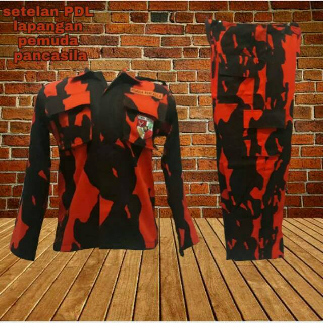 (COD)setelan seragam baju pemuda pancasila/setelan pemuda pancasila/pp