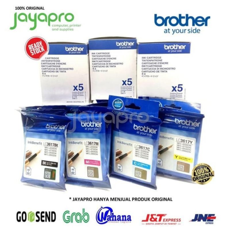 

BROTHER LC3617 INK CARTRIDGE MFC J3530DW ASLI