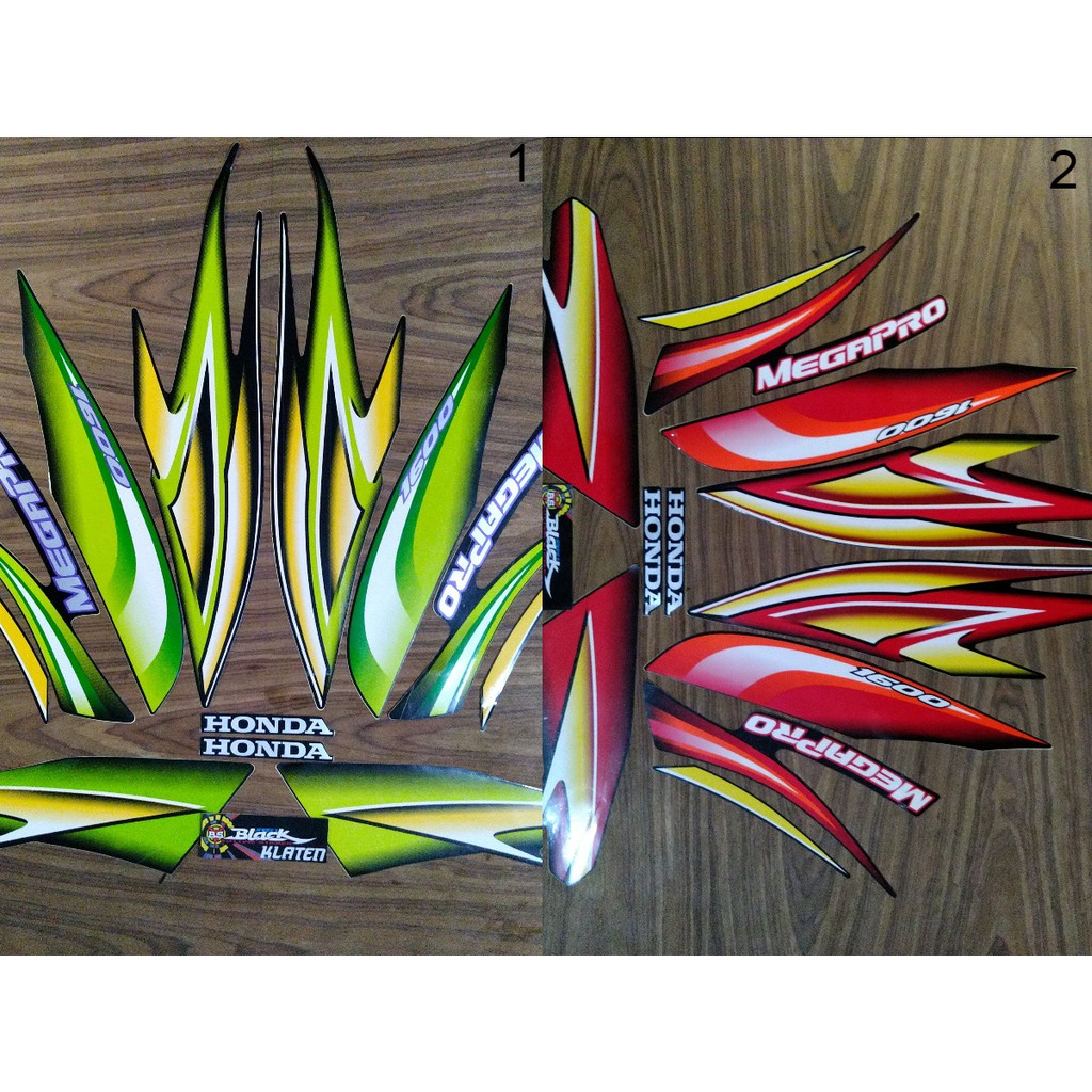 STRIPING MEGAPRO 2005 RUJI