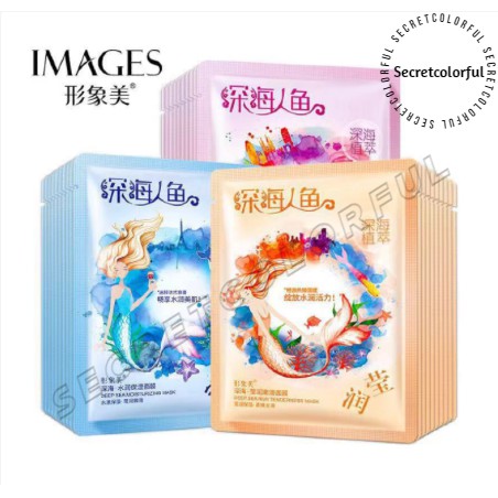 IMAGES Deep Sea Moisturizing Facial Sheet Mask - Masker Wajah Original