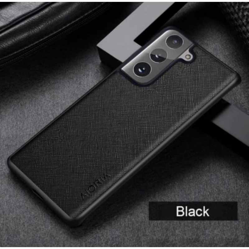 SOFT CASE SAMSUNG S21 FE 5G JEANS LEATHER AIORIA ORIGINAL CASING