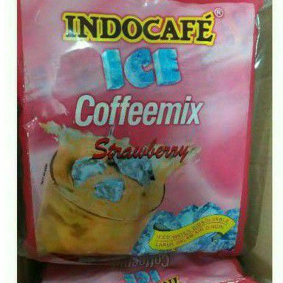 Indocafe Coffeemix Ice Strawberry 30s