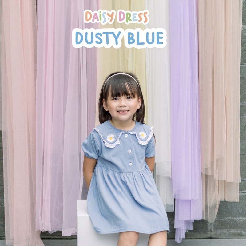 [TERLARIS] DAISY DRESS | BAJU ANAK PEREMPUAN DRESS ANAK LUCU MURAH 1-5 TAHUN