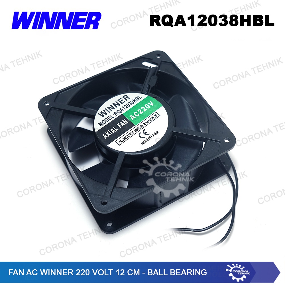 Fan AC Winner 220 Volt 12 cm - Ball Bearing