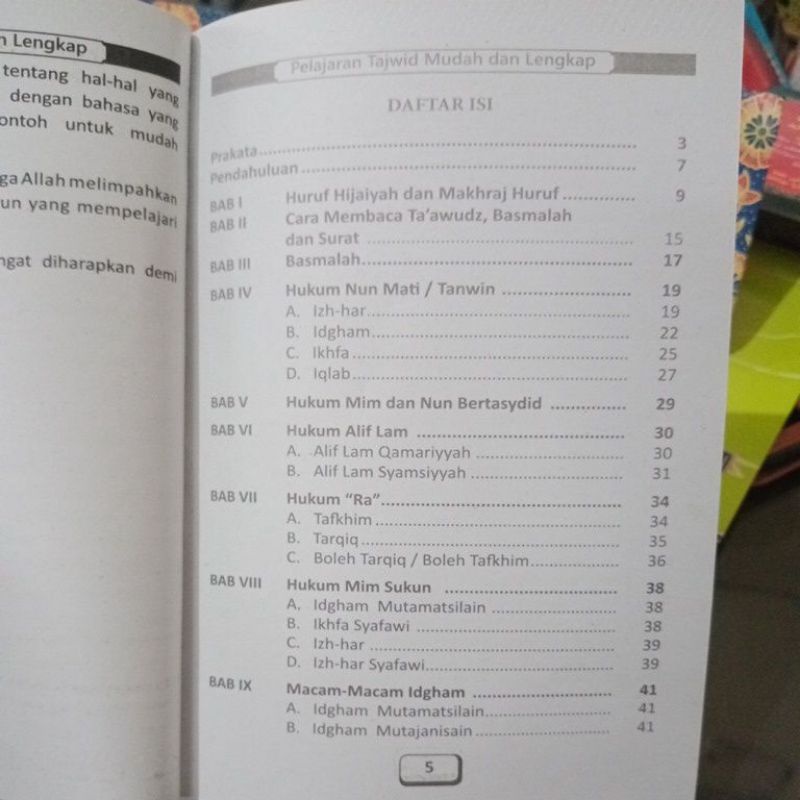 Buku Pelajaran Tajwid Mudah &amp; Praktis kertas putih (14×20cm)