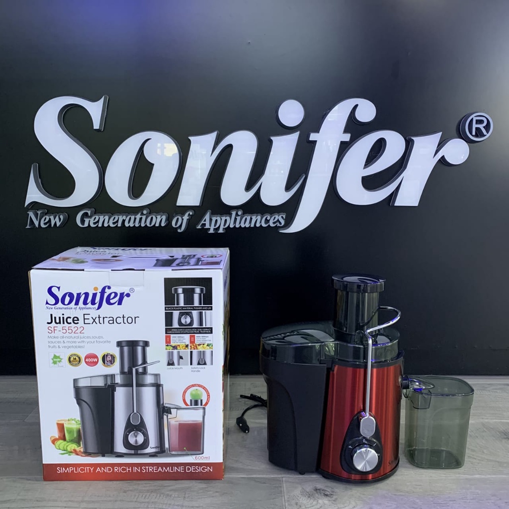 SONIFER JUICE EXTRACTOR Alat Pembuat Jus Tanpa Ampas