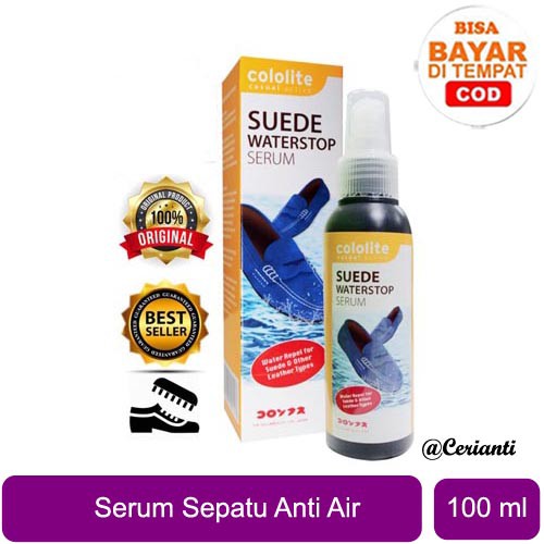 Cololite Suede Waterstop Serum 100ML SERUM LAPISAN ANTI AIR SEPATU