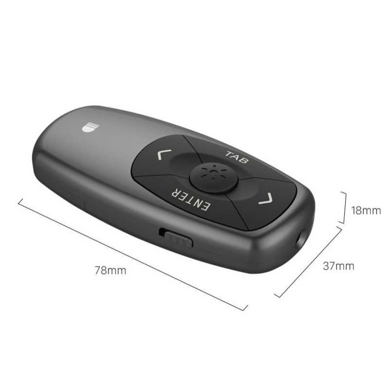 Laser Pointer Wireless Presenter Red 2.4Ghz Rechargeable 240mAh 100m