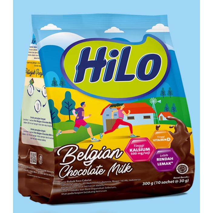 

HiLo Belgian Chocolate 300gr (10 x 30gr)