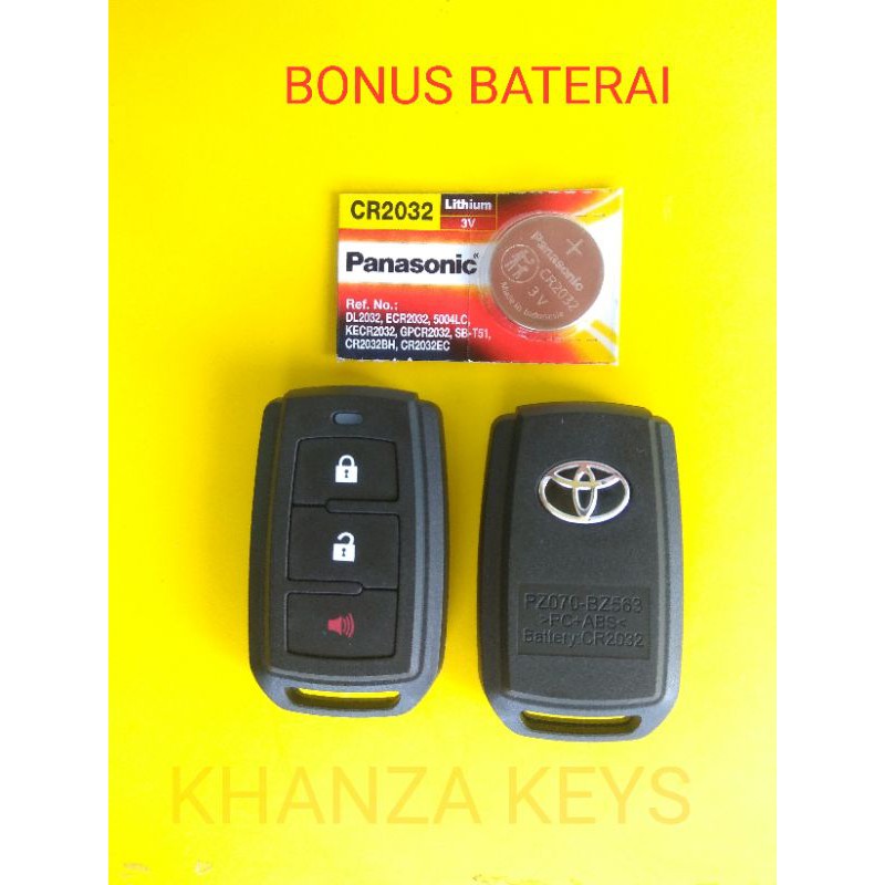 casing remot toyota all new avanza tipe G dan veloz