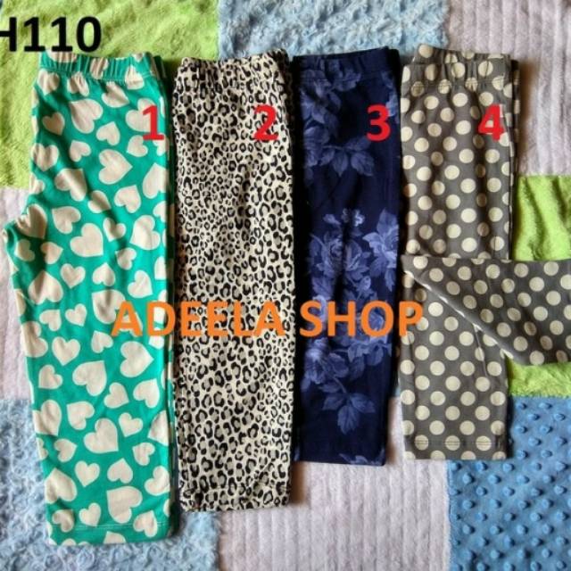 Celana Panjang / Legging Anak Faded Glory Standard Motif Branded Murah