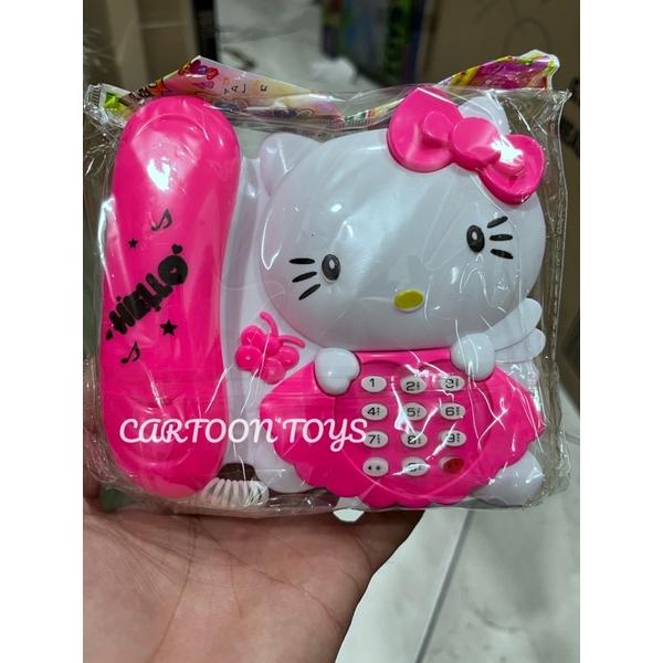 Mainan Anak Telepon Hello Kittty Cantik