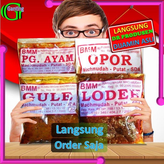 

Bumbu Machmudah BMM instan Masak Mahmudah Bali soto Rawon pecel sate bamboe Padang Sajiku