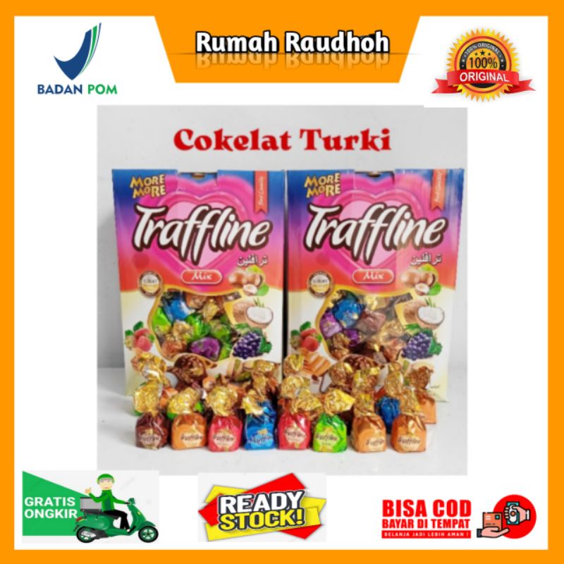 

COKLAT TRAFFLINE 1 KG - COKLAT ASLI IMPORT TURKI ORIGINAL