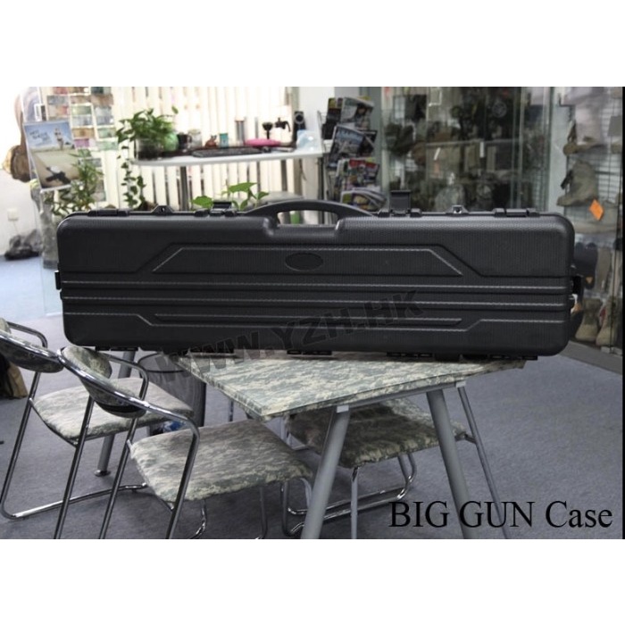 MAINAN & HOBI AKSESORIS AIRSOFT GUN KOPER HARDCASE BD LONG RIFLE CASE 130CM BLACK POLYMER IMPORT