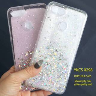 0299 VVVshop Oppo A3s A7 A5S A12 A21 silikon jelly clear