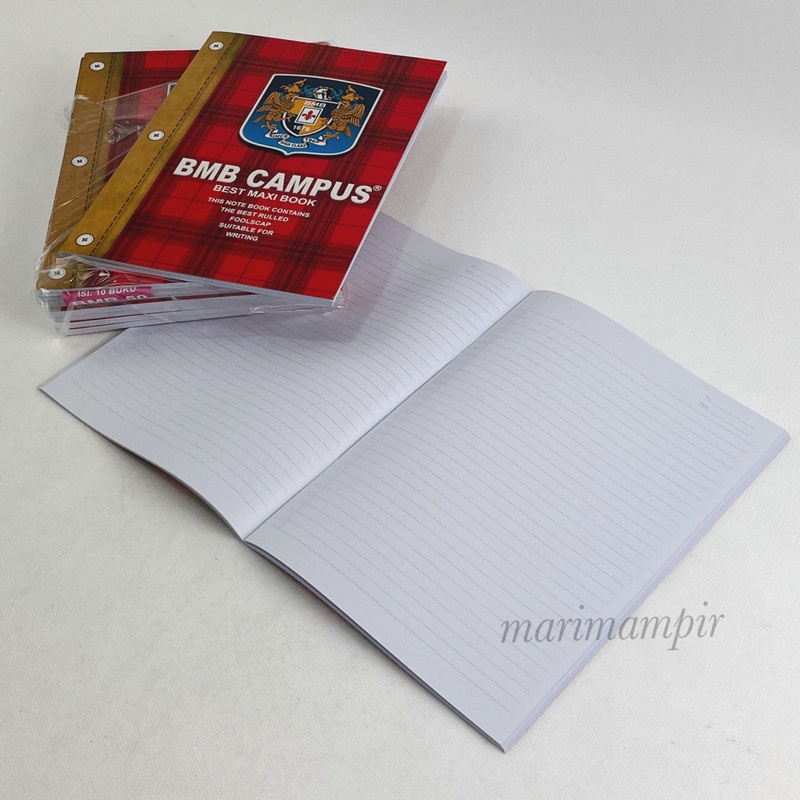 

BUKU TULIS BOXY BMB 50 LBR UK. 17,5 X 24,7 CM ( 10 PCS )