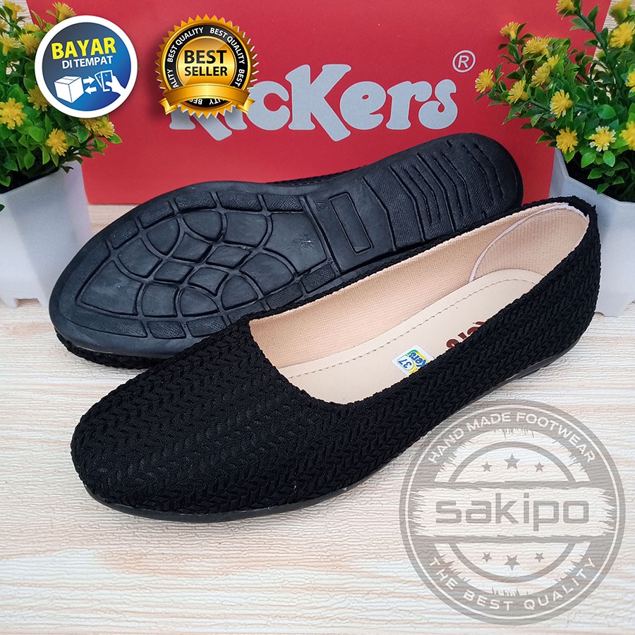 PROMO 3.3 FASHION SALE !! SEPATU BALET WANITA DEWASA / SEPATU BALET RAJUT KICKERS / SAKIPO