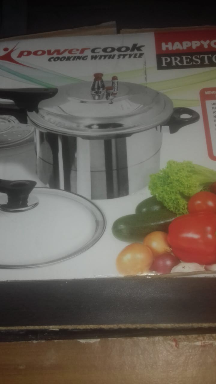 Panci Presto Hc | Trisonic | Happy Call| Powercook 8 Liter + Tutup Kaca