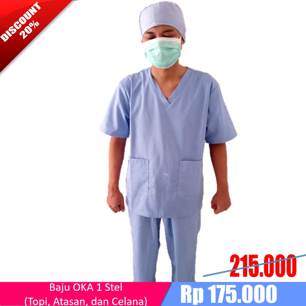  Baju  Jaga  Dokter  OKA OK Malang Tindakan Perawat Malam 