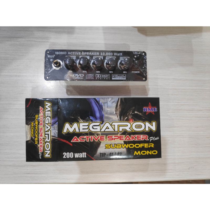 Kit Speaker Active Subwoofer Mono Megatron