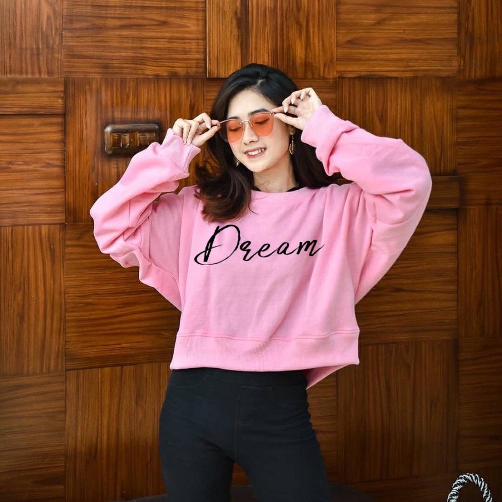 damai fashion jakarta - baju atasan SWEATER wanita JUMBO LENKA DREAMING - konveksi murah tanah abang