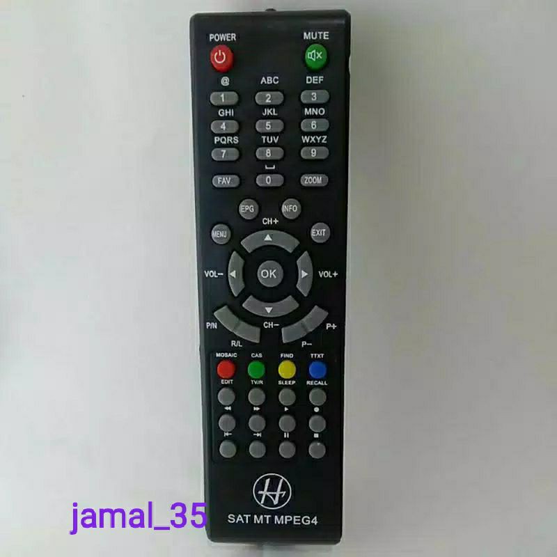 REMOTE REMOT RECEIVER PARABOLA MAPEG4 BURGER S1 MATRIX SINEMA TANAKA HD NUSANTARA HD