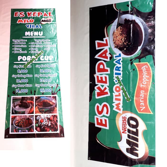 Spanduk Banner Kios Toko Warung 280