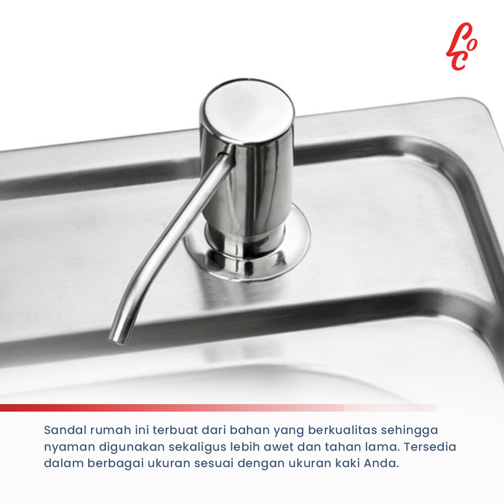 Hand Soap Dispenser Tempat Sabun Wastafel Sink Replacement Cuci Piring Cuci Tangan