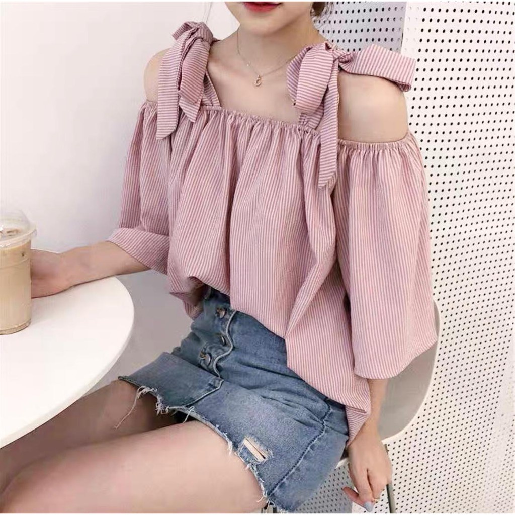 Blouse Wanita Remaja Terbaru 2022 Bluose Cewe Oversize Premium Kemeja Perempuan Korea Baju Atasan De