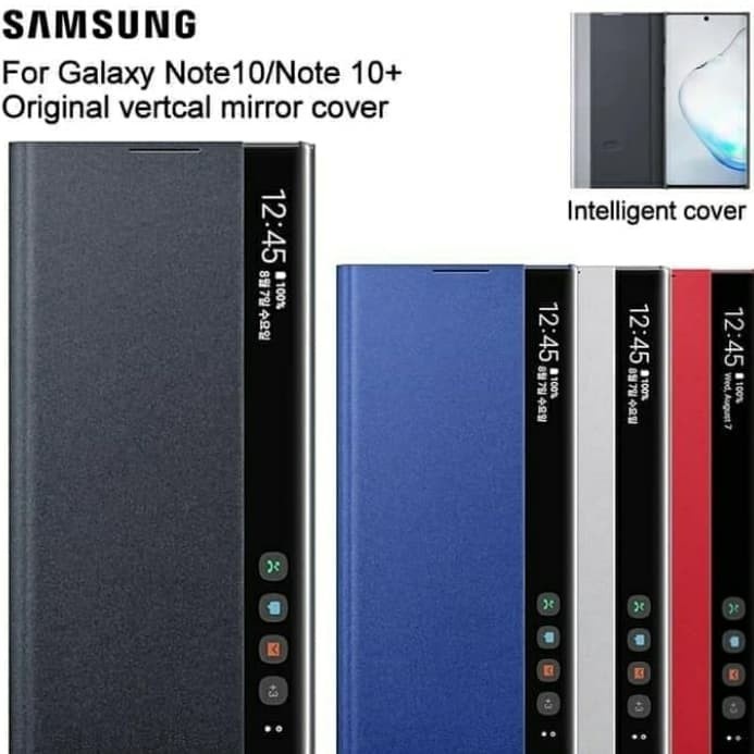 FLIP COVER DIGITAL SAMSUNG NOTE 20 20 ULTRA NOTE 10 PLUS NOTE 10+ 9 8 S7 EDGE CLEAR VIEW STANDING CASE AUTO LOCK