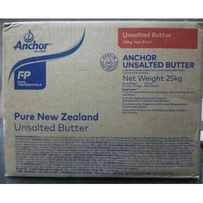 

Pure New Zealand Unsalted Butter Anchor Repack 500gr - GOSEND ONLY!