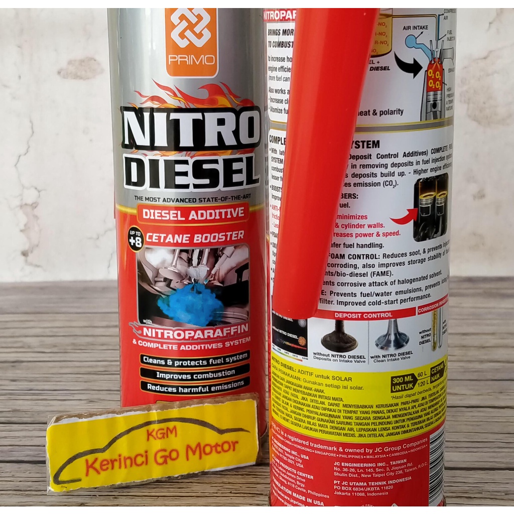 PRIMO NITRO DIESEL ADDITIVE CETANE BOOSTER 300ml