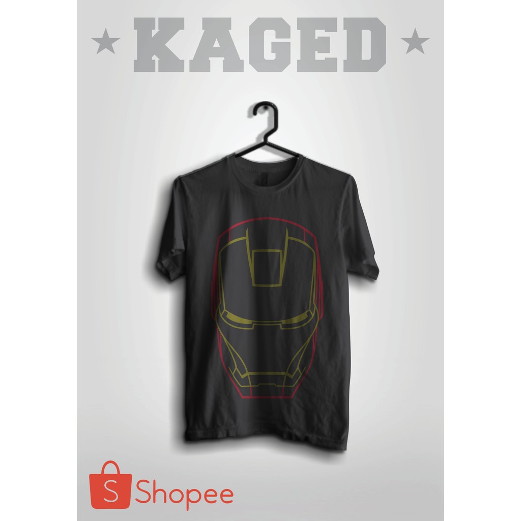 Kaos Iron Man Kaos Ironman Kaos Film Iron Man Kaos Topeng Iron Man Kaos Super Hero
