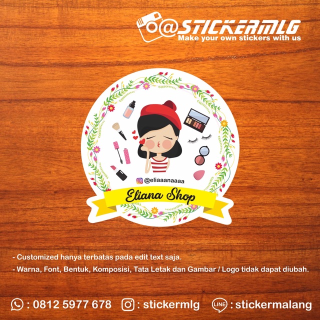 

Sticker Label Produk 0146