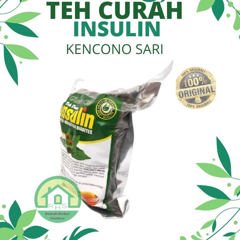 

PROMO MURAH Teh Daun Insulin Obat Herbal Alami Diabet Diabetes Asli Original CURAH asli original