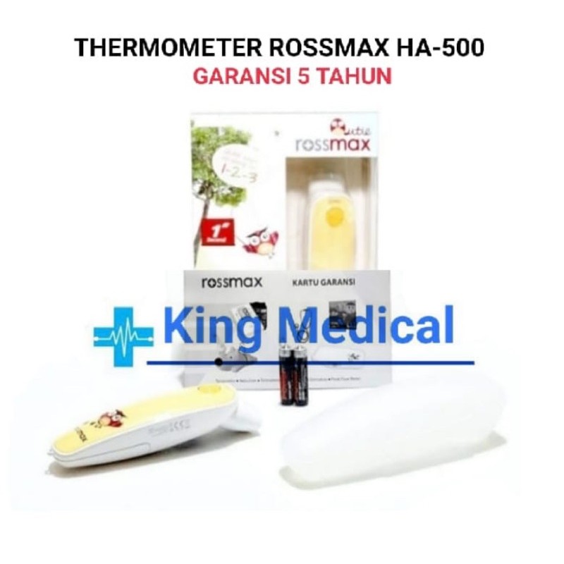 Termometer Thermometer Rossmax Infrared Non Contact HA500 HA 500 Original