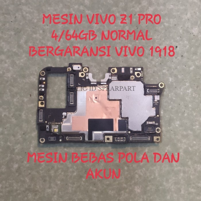 Mesin vivo z1 pro 4/64gb normal mesin vivo z1 pro normal mesin vivo 1918 mesin vivo z1 pro