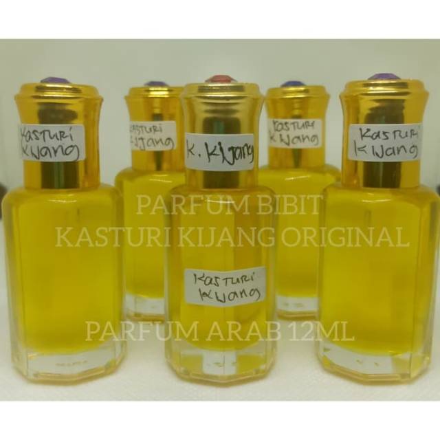 Parfum Arab Kasturi Kijang 12ml Non Alkohol 100%Origina/Asli BIBIT MURNI