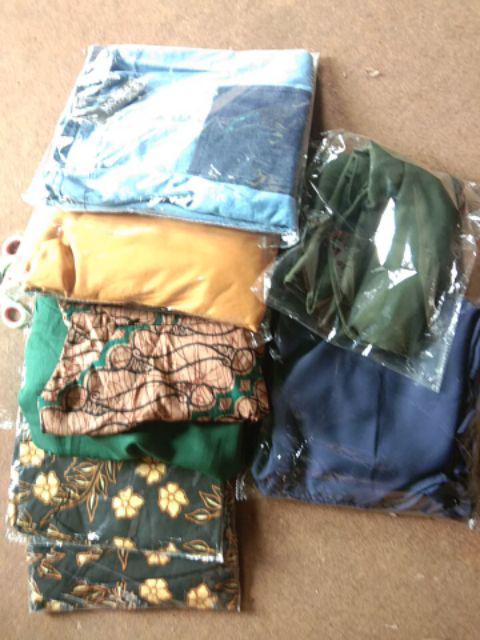 Termurah!! (ori & Busui) Gamis Batik Rempel Manggar, Padi,sekar,kubis, Meisya Style Syari - Kg075