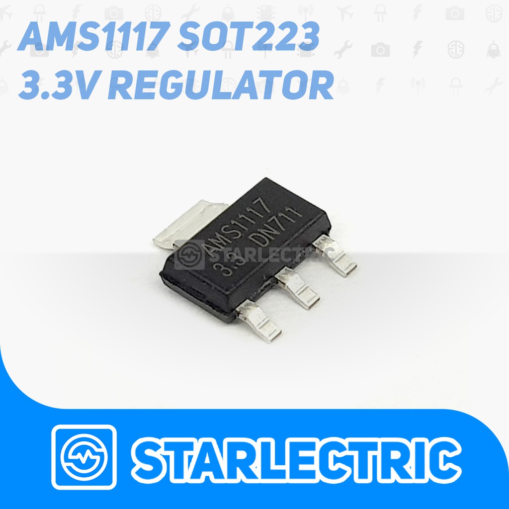 AMS1117-3.3V AMS1117-3.3 1117-3.3 AMS1117 3.3V Voltage Regulator