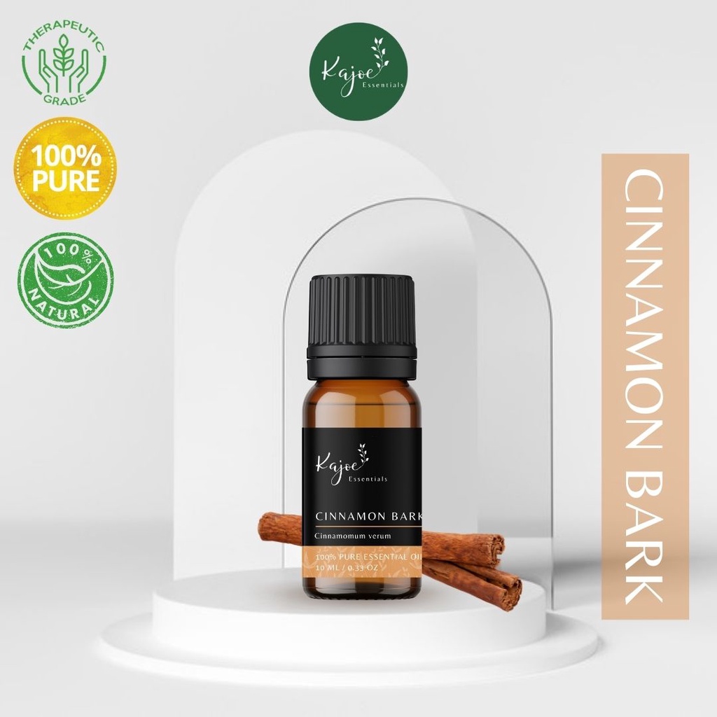 KAJOE Cinnamon Bark Essential Oil Minyak Kayu Manis Atsiri Aromaterapi Aromatheraphy Diffuser