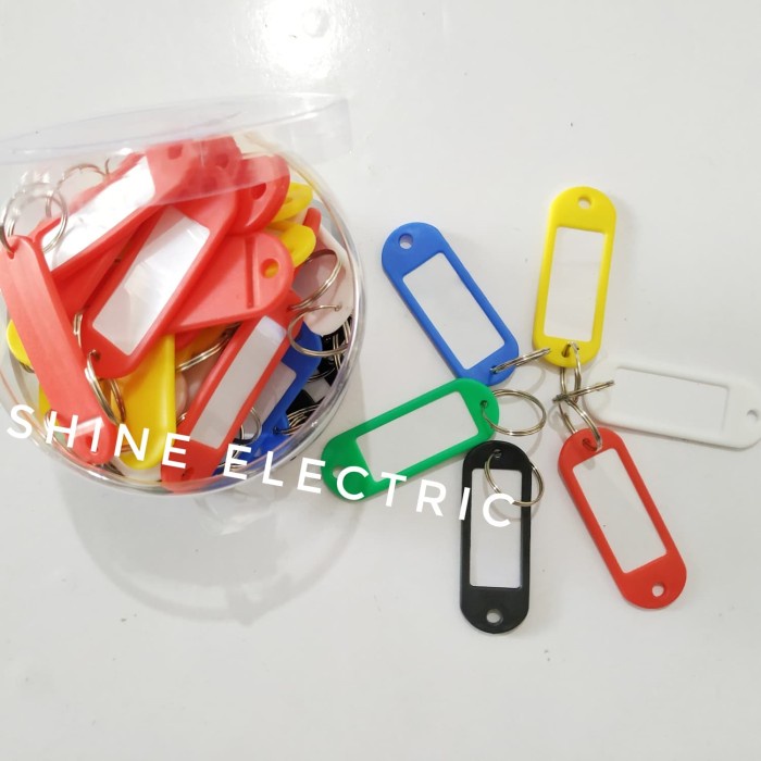 

READY KEY RING ISI 50 / GANTUNGAN KUNCI / NAME TAG LABEL KUNCI JOYKO / KENKO BERKUALITAS