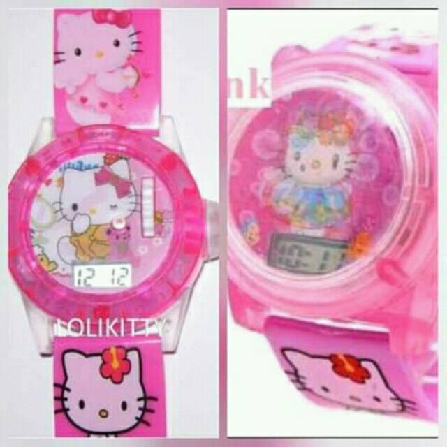 Jam tangan anak hello kitty