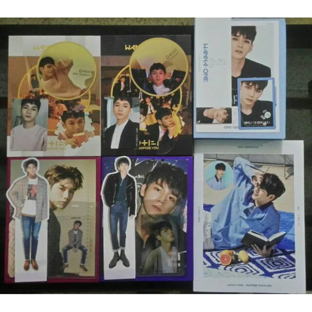 Wanna One Album Ong Seongwoo Seongwu set