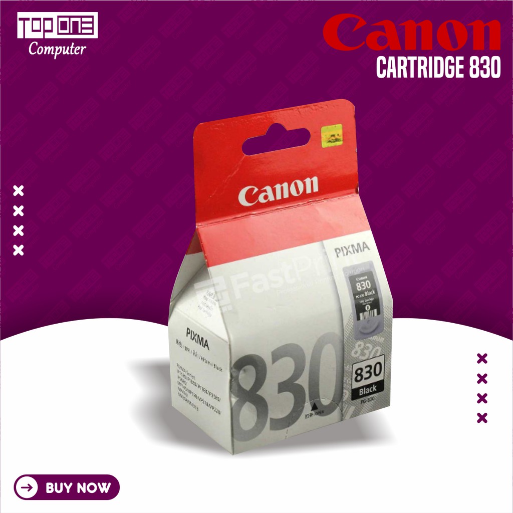 Catridge canon pg830 black hitam / pg831 color warna untuk printer canon ip1180 ip1880 ip1980 mp218 