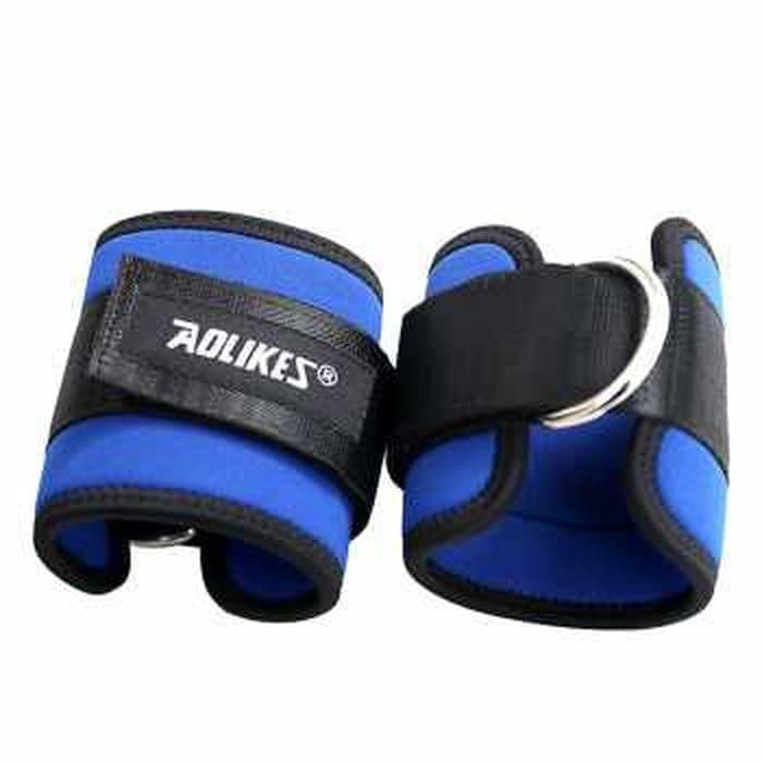 7129 AOLIKES ANKLE CUFF STRAP WRAP SUPPORT HOOK LEG RESISTANCE BAND