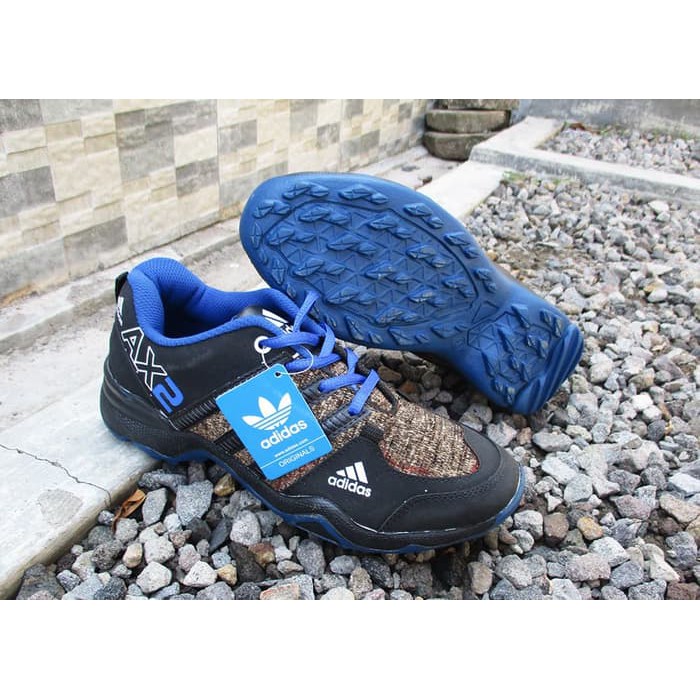 Jual PROMO ADIDAS AX2 TRICOLORS HITAM BIRU COKLAT PALING MURAH Low Price