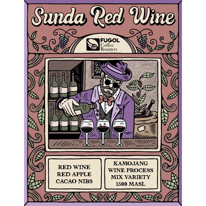 

[ COD ] SUNDA RED WINE (200gr) Single Origin Specialty Coffee Beans MURAH Kode 19