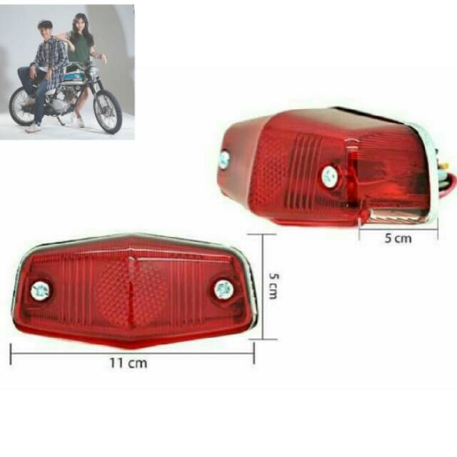 STOPAN CB BSA TAIWAN/Stoplamp lampu stop CB BSA import taiwan